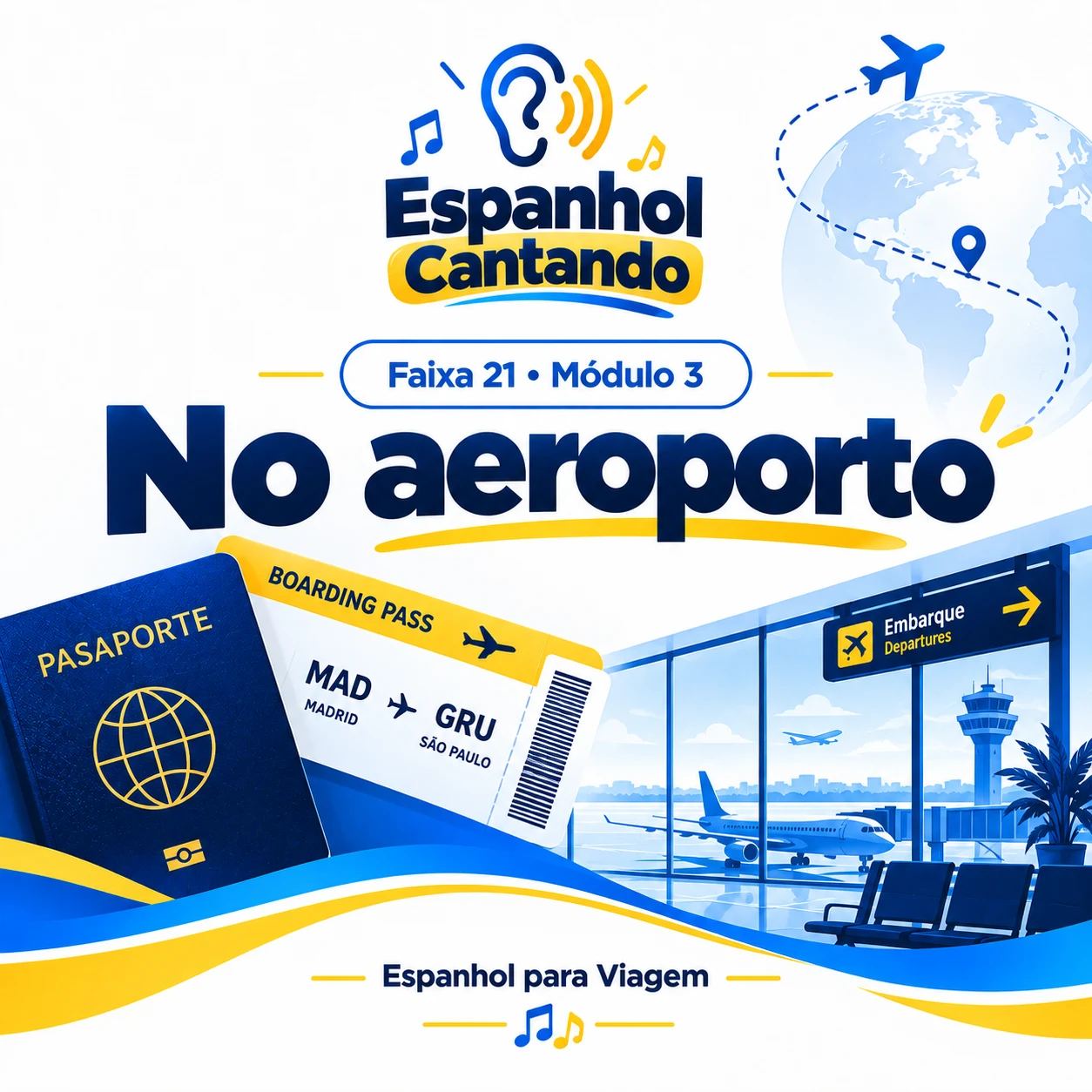 Capa da música No aeroporto