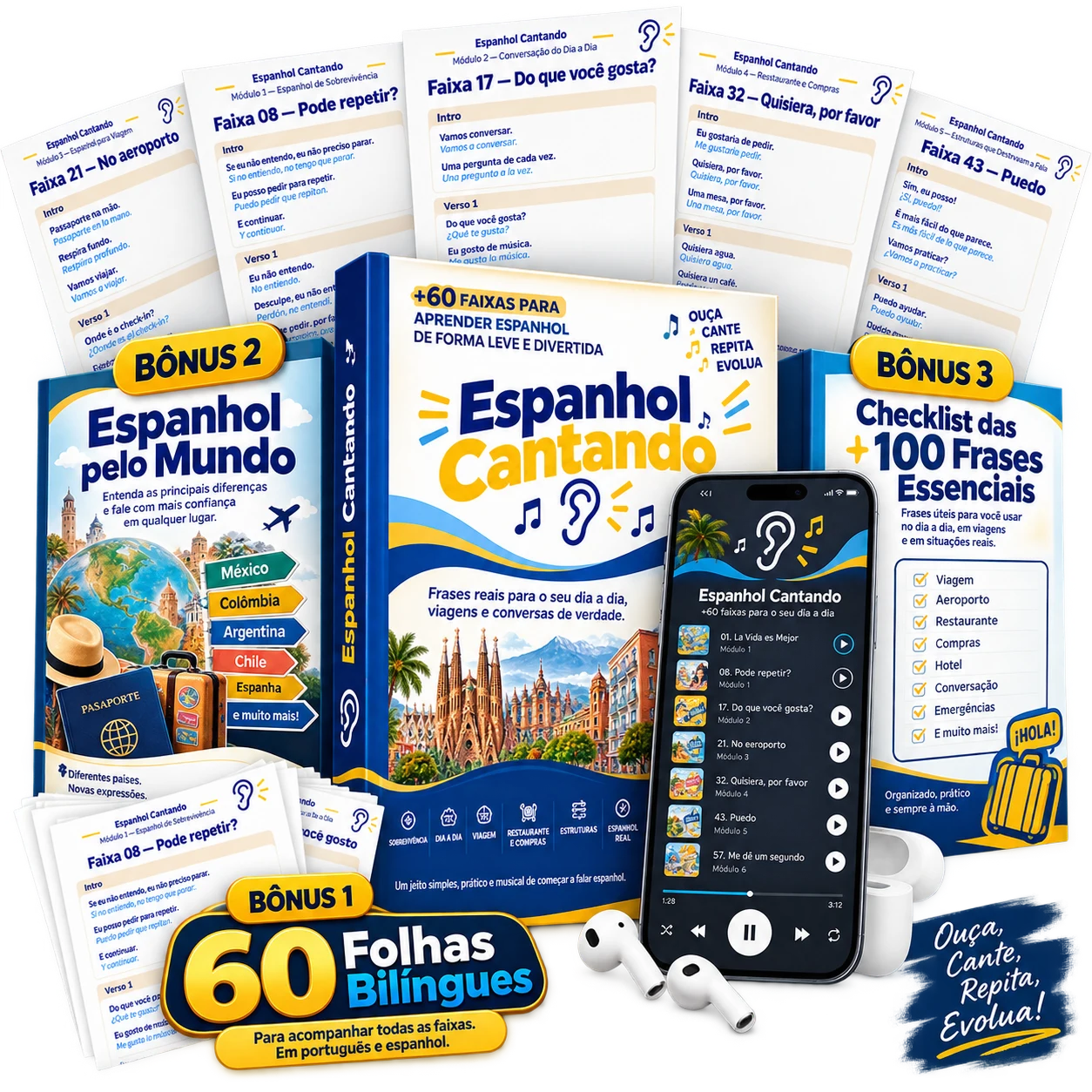 Pacote Completo Espanhol Cantando